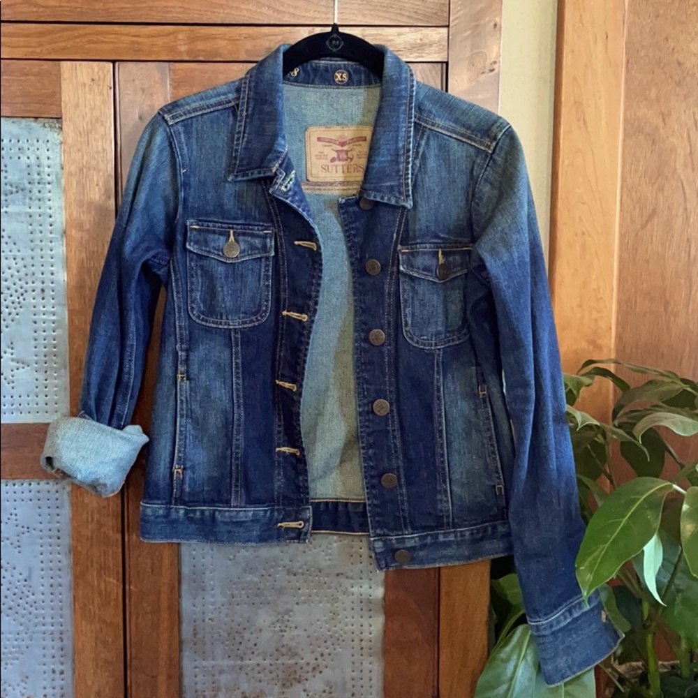 Sutter’s denim jacket, XS